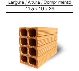 Tijolo 08 furos
